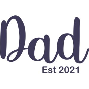 Dad Est 2021 Navy Thumbnail