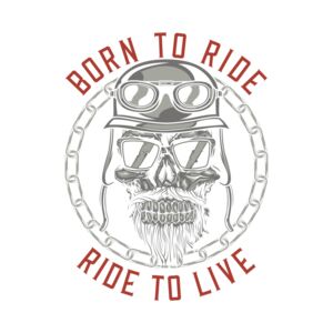 1709 Biker skull 1 Thumbnail